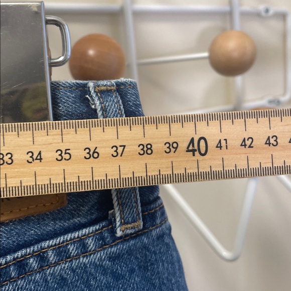 Aritzia - The Nina Stovepipe Highrise Tapered Organic Denim Jeans Blue  30 x 31 - Picture 9 of 14